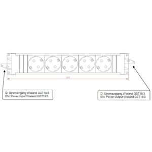 Produktbild für Steckdosenleiste Bachmann Step Base, mit GST18