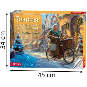 Produktbild für Adventskalender Roth 80734, Rentner-Frühstück