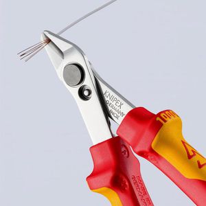 Produktbild für Seitenschneider Knipex 78 06 125, Electronic Super Knips VDE