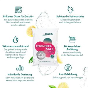 Produktbild für Spülmaschinensalz HAKA Regeneriersalz, Bio, vegan