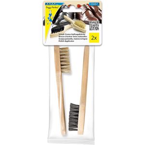Produktbild für Schuhbürste Peggy-Perfect Auftragsbürste 2er-Set