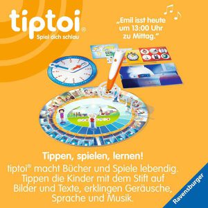 Produktbild für Lernspiel tiptoi 00126, Wir lernen die Uhr