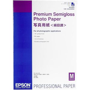 Produktbild für Fotopapier Epson C13S042093 Premium Semigloss, für Inkjet, A2