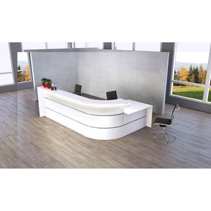 Produktbild für Empfangstheke Kerkmann Bari 3546, weiß