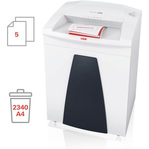 Produktbild für Aktenvernichter HSM Securio B35, 1924111, weiß, mit Rollen