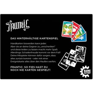 Produktbild für Kartenspiel Game-Factory 646224, Frantic