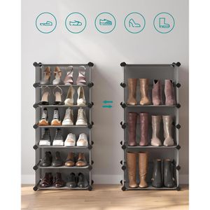 Produktbild für Schuhregal Songmics LPC010G01, aus Kunststoff