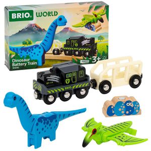 Produktbild für Spielzeugeisenbahn BRIO 36096 Dinosaurier Batteriezug