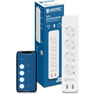 Produktbild für Steckdosenleiste Unitec 30798, mit 1,8m Kabel