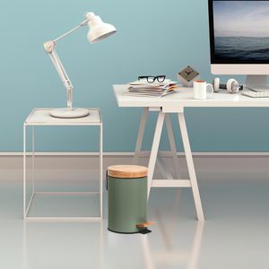 Produktbild für Mülleimer Zeller 18912, Bambus grün