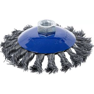 Drahtbürste BGS-technic 3981, Kegelbürste Ø 115mm