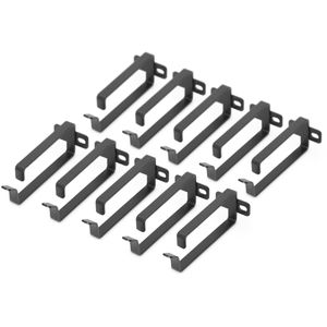 Produktbild für Kabelführungsbügel Digitus DN-19 ORG-2-SW, schwarz, 1 HE