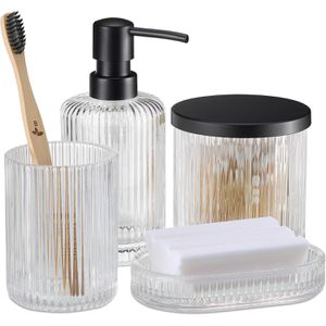 Badaccessoires-Set Navaris 60589.01, 4-teilig