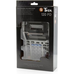 Produktbild für Tischrechner TWEN 120 PD, Farbbanddruck