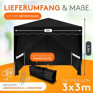 Produktbild für Pavillon Kronenburg 349, schwarz