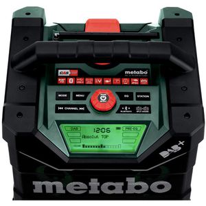 Produktbild für Baustellenradio Metabo RC12-18 32W BT, Akku 12-18V