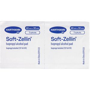 Produktbild für Alkoholtupfer Hartmann Soft-Zellin, Vliesstoff