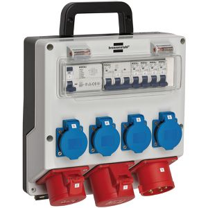 CEE-Stromverteiler Brennenstuhl WV 4/32A, mobil, für außen