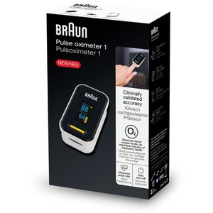 Produktbild für Pulsoximeter Braun 1, mit Batterie
