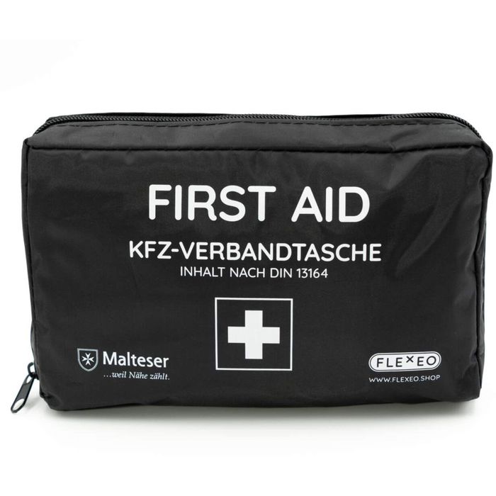 Flexeo Erste-Hilfe-Tasche gefüllt, Füllung nach DIN 13164, Auto – Böttcher  AG