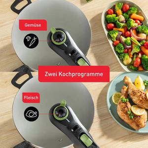 Produktbild für Schnellkochtopf Tefal Secure Trendy P25804, 4 Liter