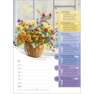 Produktbild für Mondkalender Harenberg 3310228, Mond-Wochenkalender, Jahr 2027