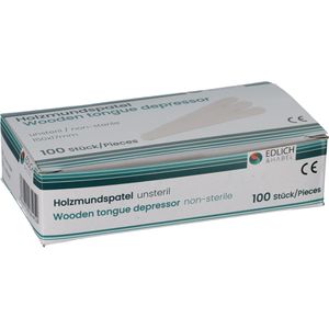 Produktbild für Holzspatel EDLICH&amp;HABEL Mundspatel