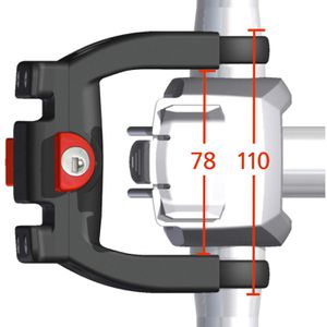 Produktbild für Lenkeradapter KLICKfix E Universal, für Adapterplatten