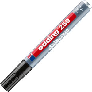 Produktbild für Whiteboardmarker Edding 250, schwarz