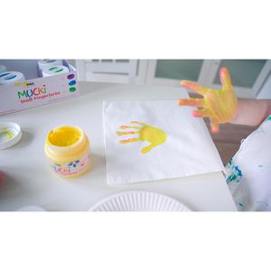 Produktbild für Fingerfarbe Kreul Mucki 28420, Stoff-Fingerfarbe