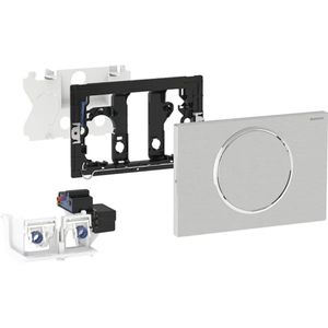 Produktbild für Betätigungsplatte Geberit Sigma10, aus Edelstahl, für WC