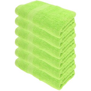 Handtuch Julie-Julsen Bio, apfelgrün, 50 x 100 cm
