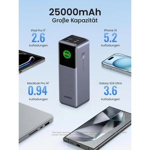 Produktbild für Powerbank UGREEN Nexode, 25000mAh