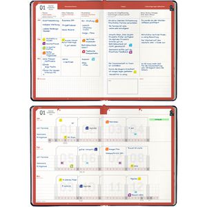 Produktbild für Buchkalender weekview SW11220, Business Planner, Jahr 2027