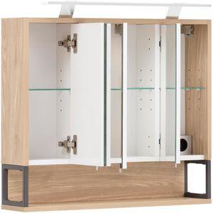 Produktbild für Spiegelschrank Schildmeyer Limone 150012, eiche