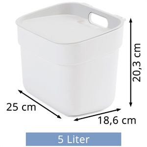 Produktbild für Mülleimer Curver Ready to collect, weiß