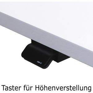 Produktbild für Schreibtisch Hammerbacher XMST 29498, graphit, mit Sideboard