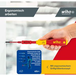 Produktbild für Schraubendreher Wiha Bit Set slimVario, 41231, Set