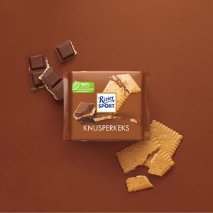 Produktbild für Tafelschokolade Ritter-Sport Knusperkeks