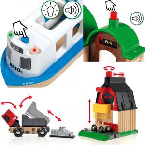 Produktbild für Spielzeugeisenbahn BRIO World Großes Premium Set