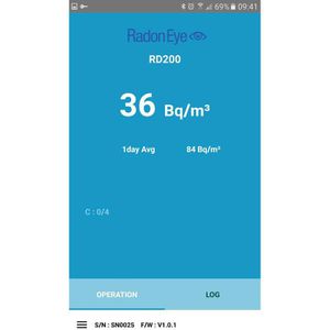 Produktbild für Radon-Messgerät FTLAB RadonEye RD200