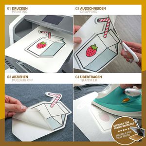 Produktbild für Transferpapier Skullpaper Laser, DIN A4