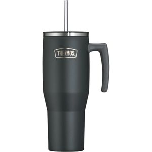 Produktbild für Thermobecher Thermos Refreshing series black mat, schwarz