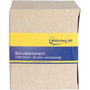 Produktbild für Büroklammern Böttcher-AG 26mm