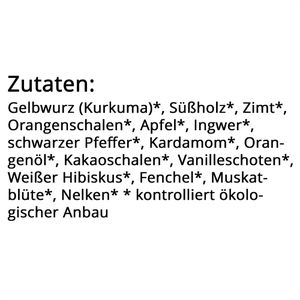 Produktbild für Tee YogiTea Kurkuma Orange, Gewürzteemischung, BIO