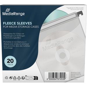 CD-DVD-Hüllen MediaRange Box63 aus PP