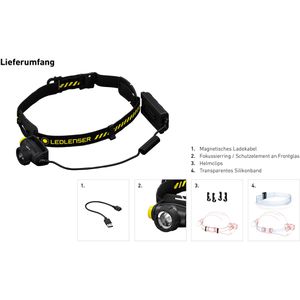 Produktbild für Stirnlampe Ledlenser H5R Work LED, wiederaufladbar