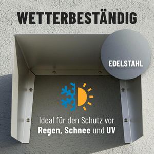 Produktbild für Wetterschutzdach Absina 901004, aus Edelstahl