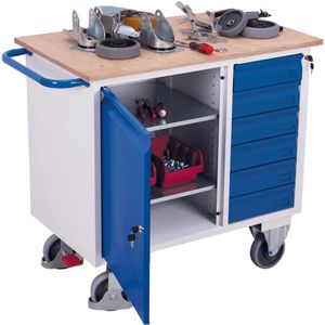 Produktbild für Werkstattwagen VARIOfit sw985.001, Tragkraft 400 kg