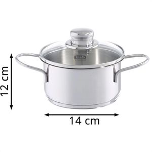 Produktbild für Kochtopf Fissler Häppchentopf, 1 Liter